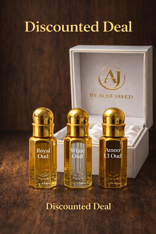 AJ Complete 6ml Oud Set – 3 Signature Bottles