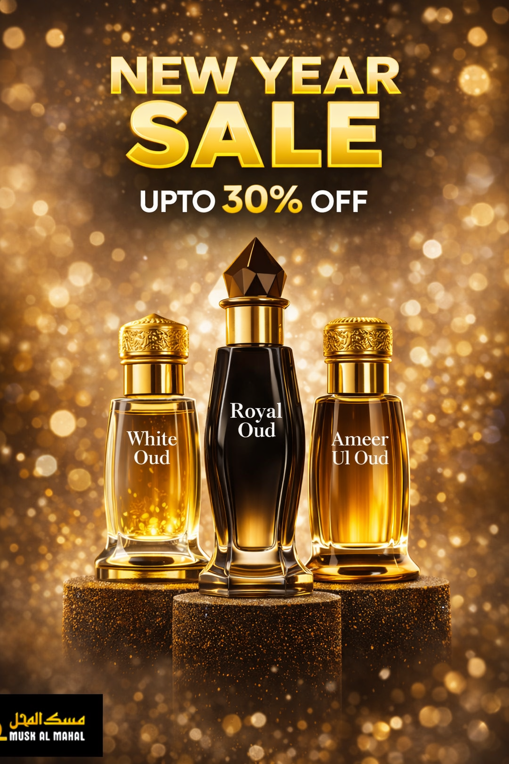 AJ Complete 6ml Oud Set – 3 Signature Bottles