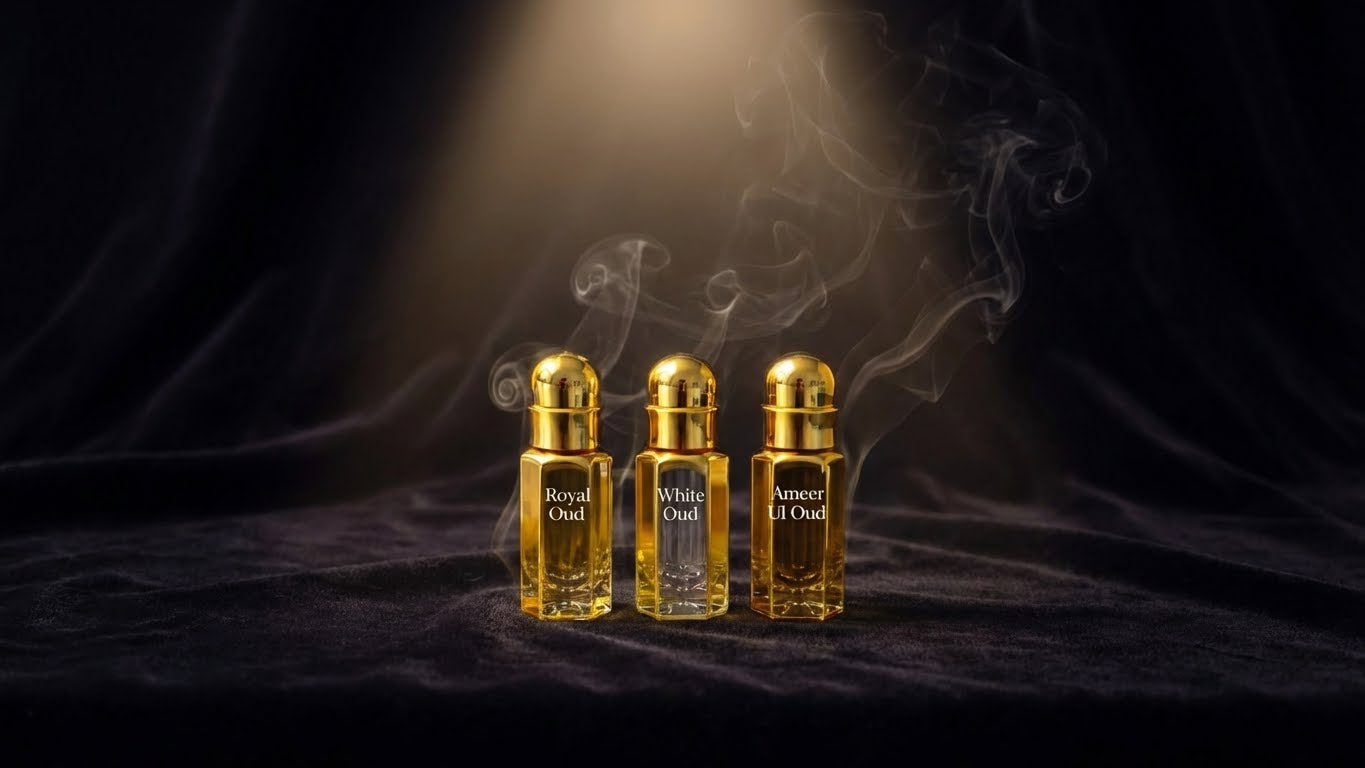 AJ Complete 12ml Oud Set – 3 Signature Bottles
